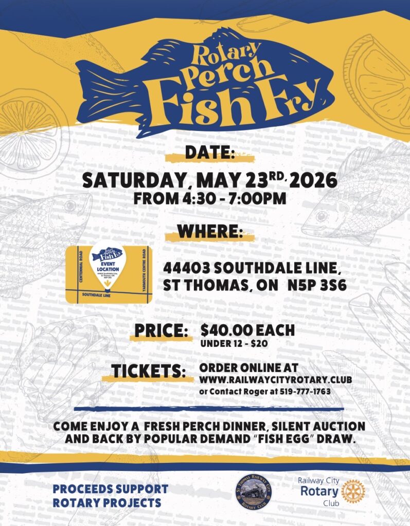 Join us May 23rd for our Fish Fry!