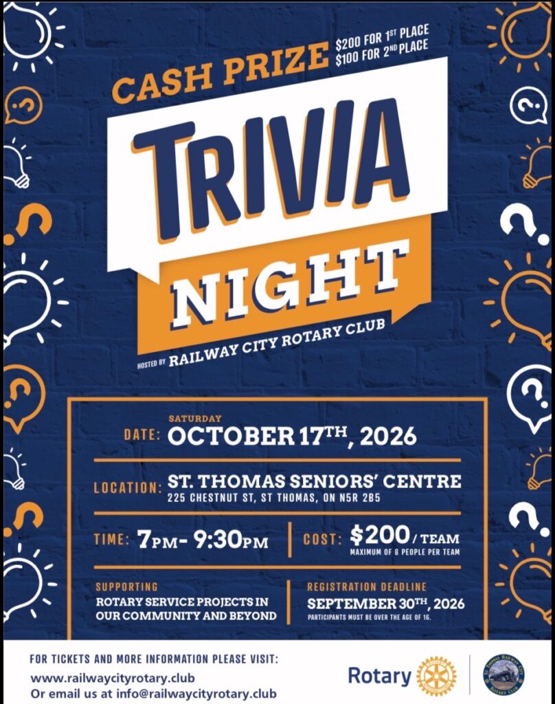 Fall Trivia Night: Oct. 17th Registration Open Now!